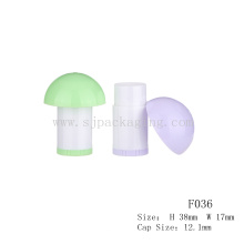 Pocket Size Plastic Cartoon Pilz Lippenbalsam Tube